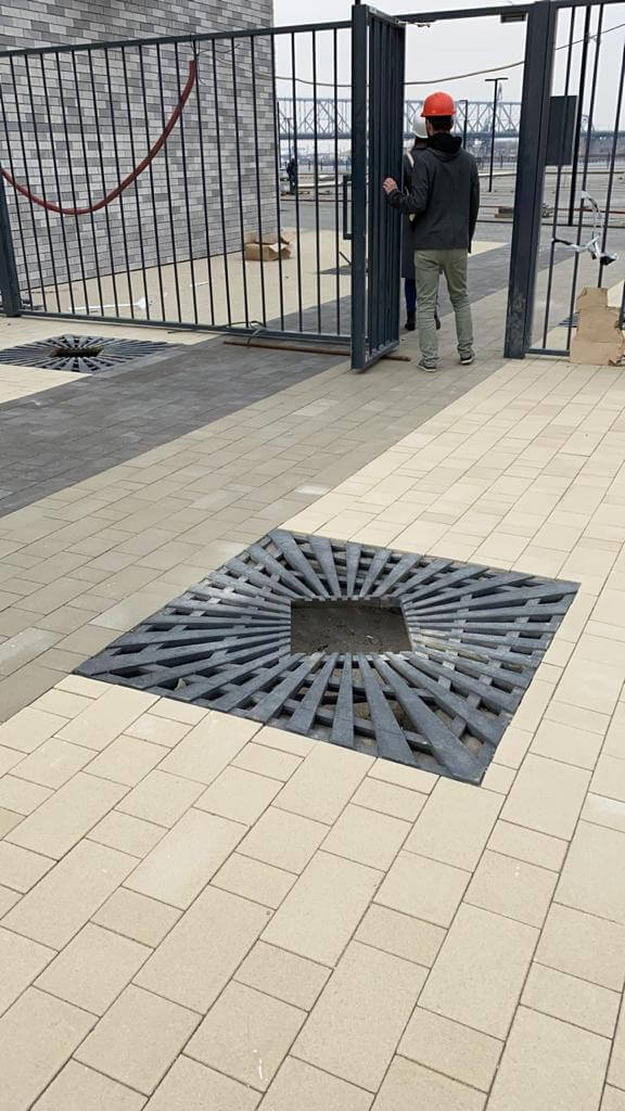 Приствольная решетка для дерева ZKING ATMOSPHERE 1.2х1.2м Черная в Копейске фото