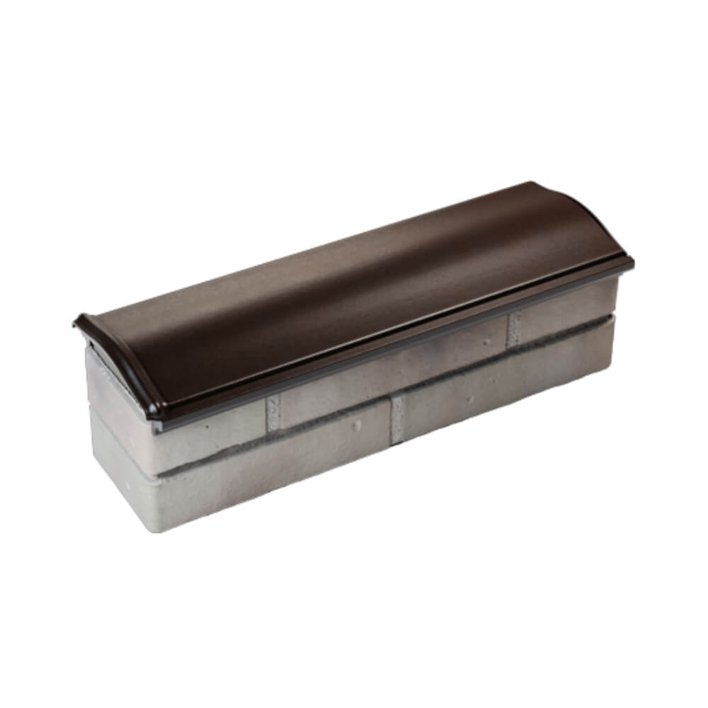 Парапет Zking Монблан Коричневый посадка на 0.5 кирпича (130мм) в Копейске фото