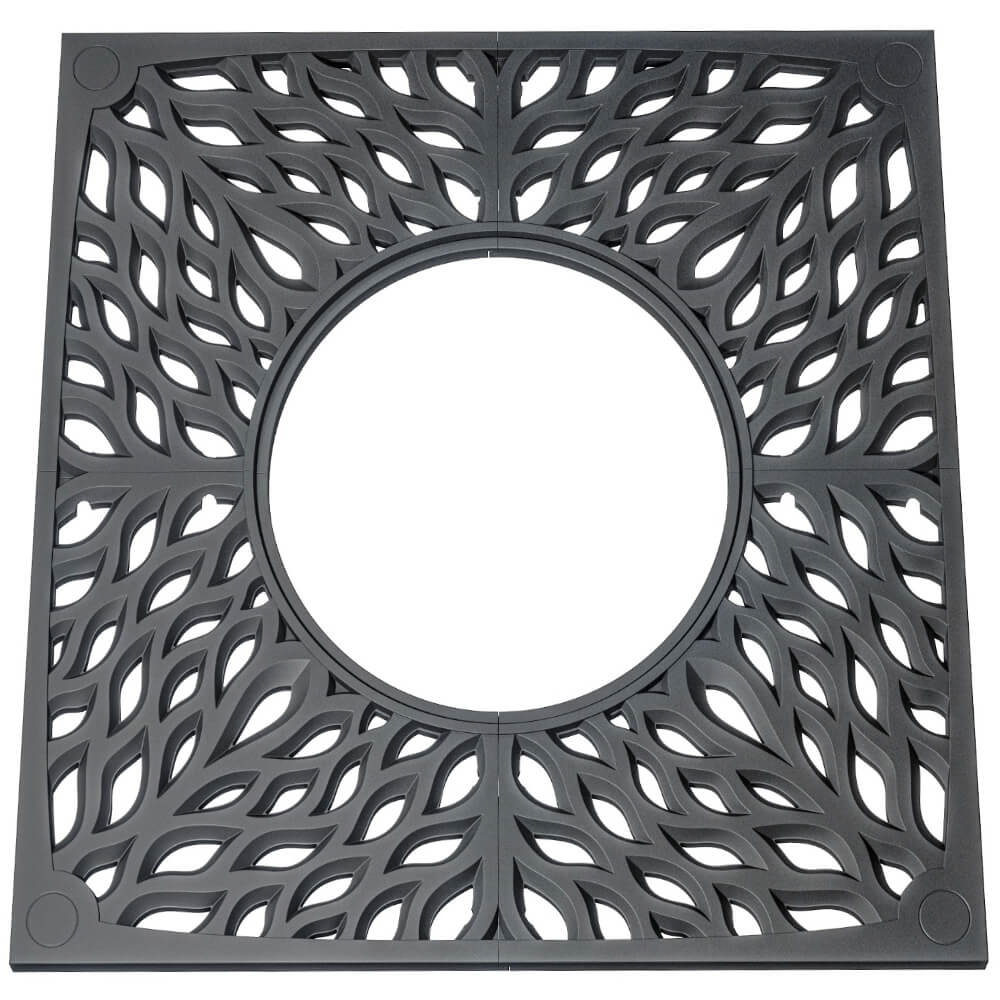 Приствольная решетка для дерева ZKING CRUST 2х2м Черная Копейск фото