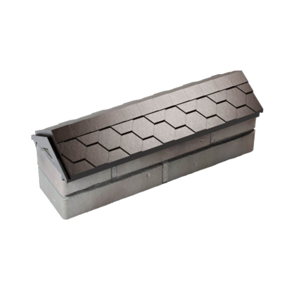 Парапет Zking Эверест Коричневый с посадкой на 0.5 кирпича (130мм) в Копейске фото