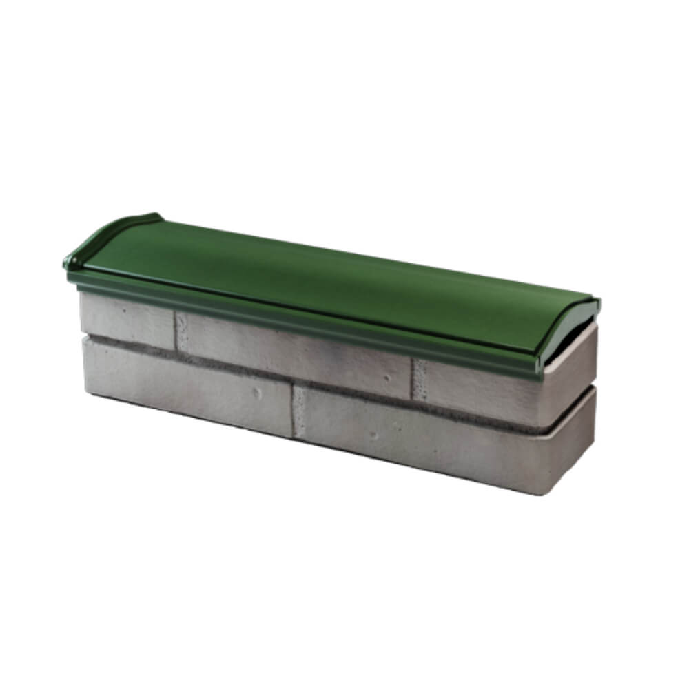 Парапет Zking Монблан Зеленый посадка на 0.5 кирпича (130мм) в Копейске фото