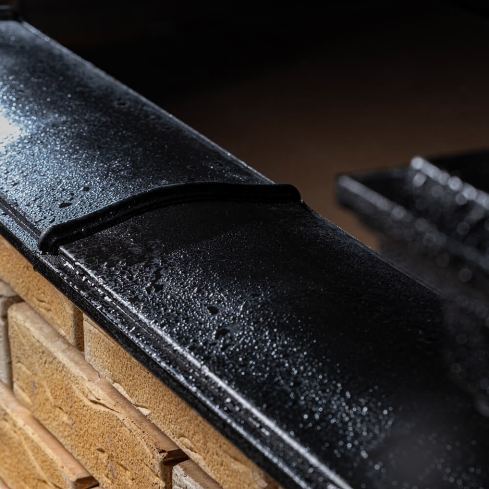 Парапет Zking Монблан Черный посадка на 0.5 кирпича (130мм) в Копейске фото