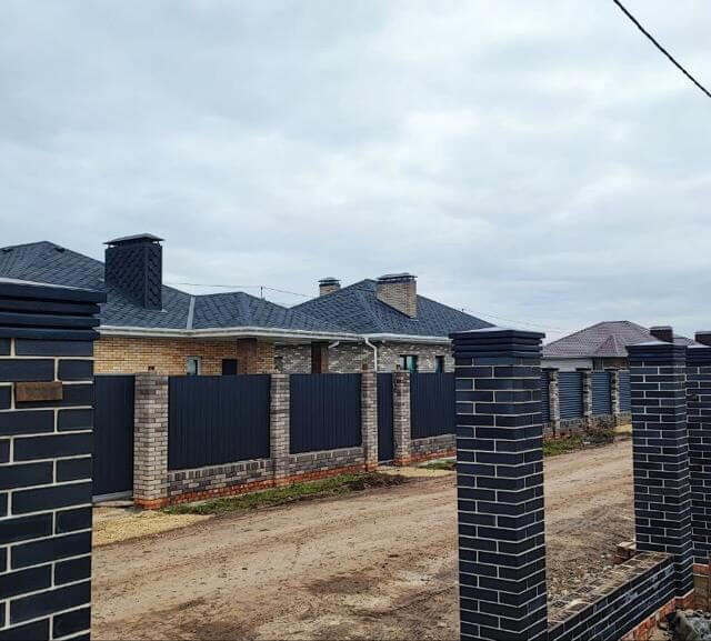 Колпак Zking Бона ХайТек Серый на столб 1.5х1.5 кирпича (385х385мм) в Копейске фото