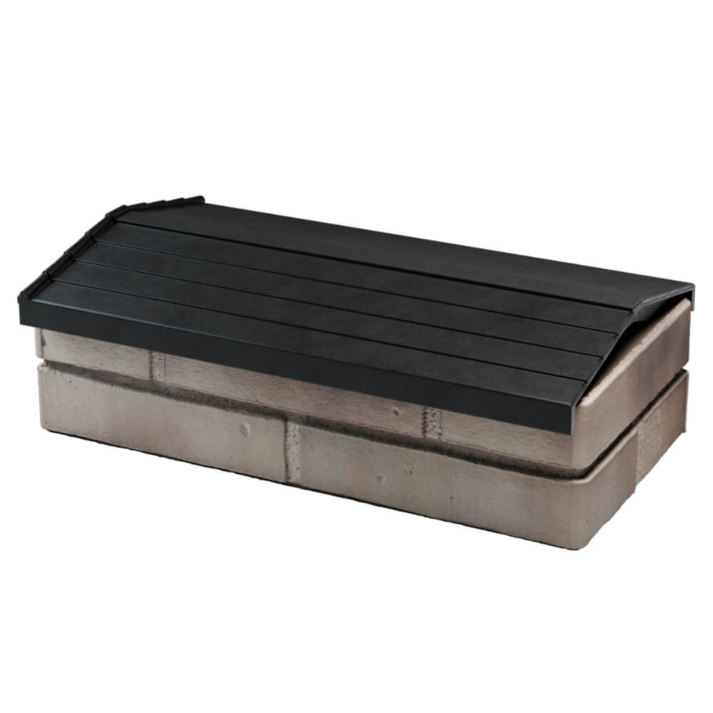 Парапет Zking Бона ХайТек Черный с посадкой на 1 кирпич (200/225/255мм) в Копейске фото