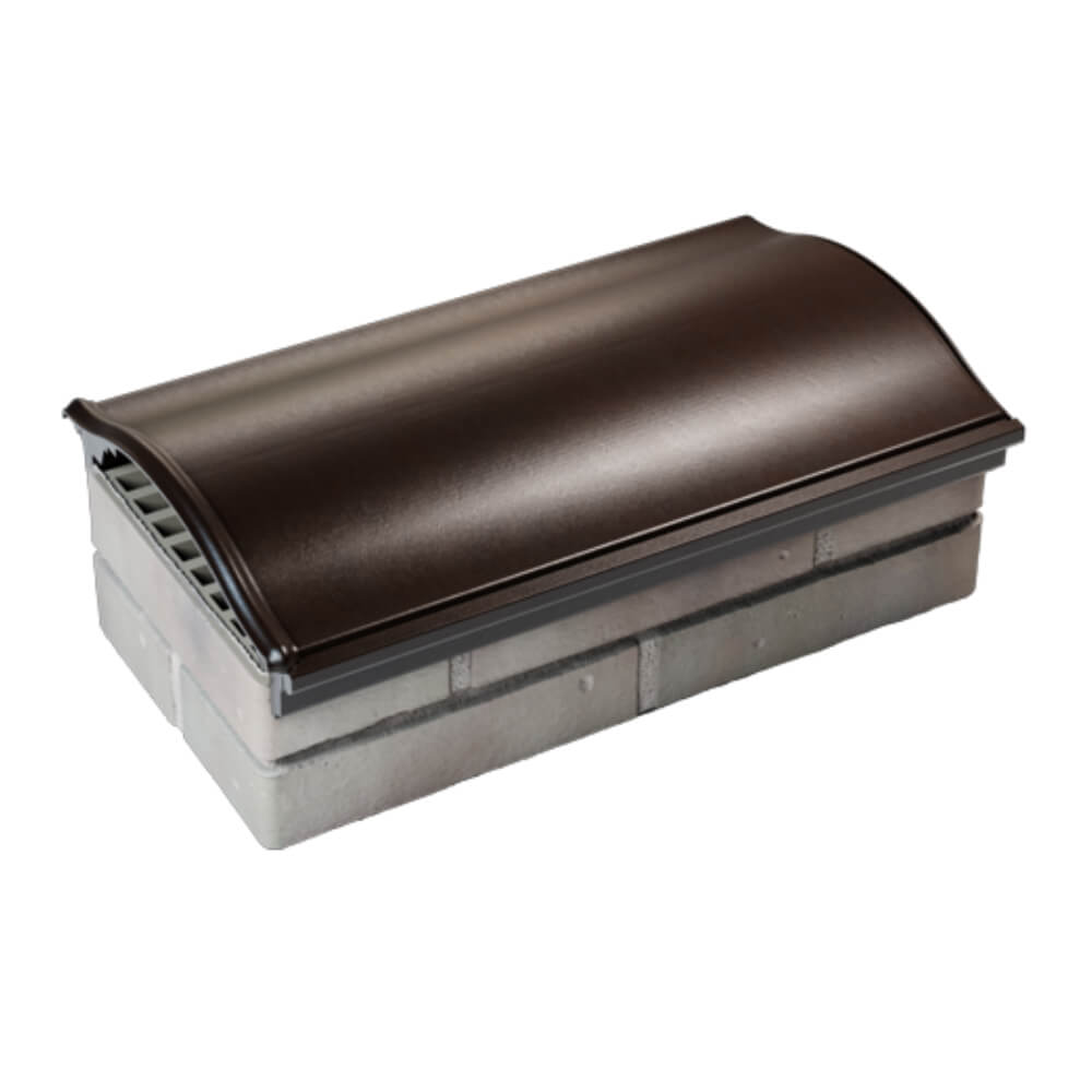 Парапет Zking Монблан Коричневый посадка на 1 кирпич (200/225/255мм) в Копейске фото