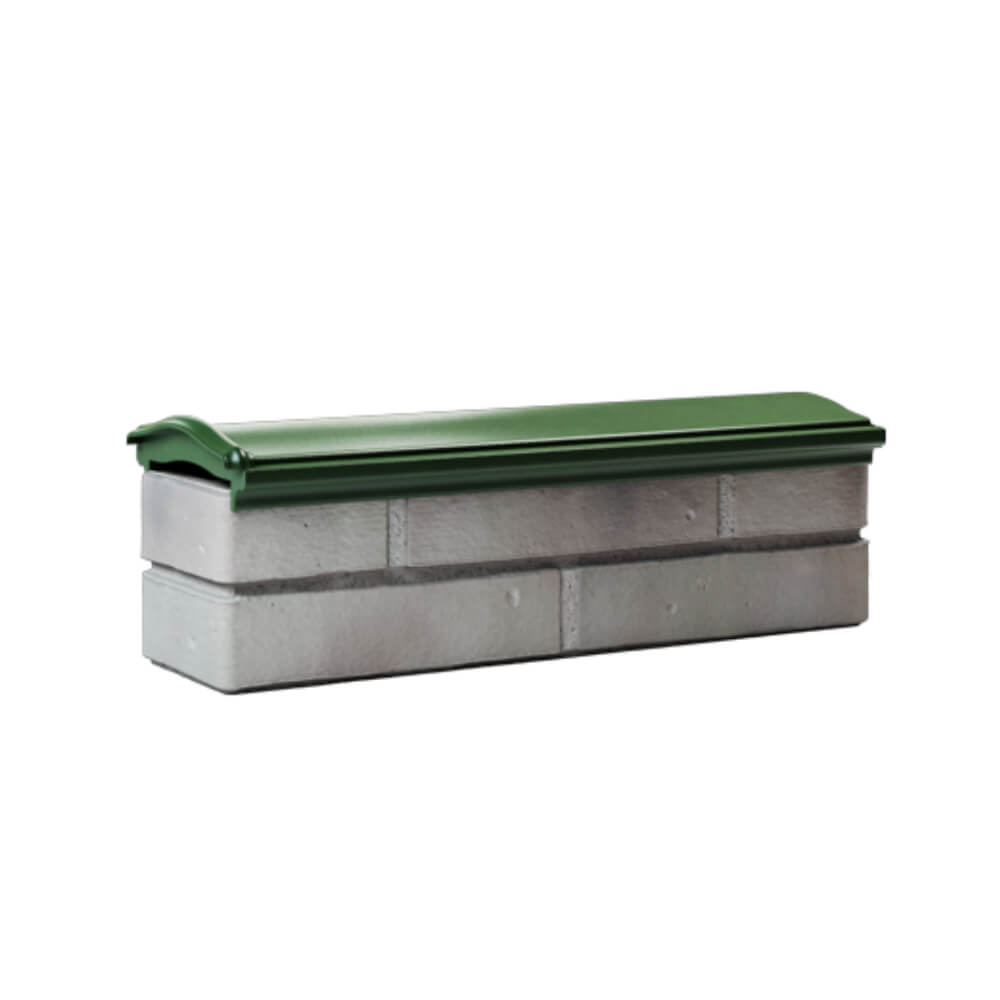 Парапет Zking Монблан Зеленый посадка на 0.5 кирпича (130мм) Копейск фото