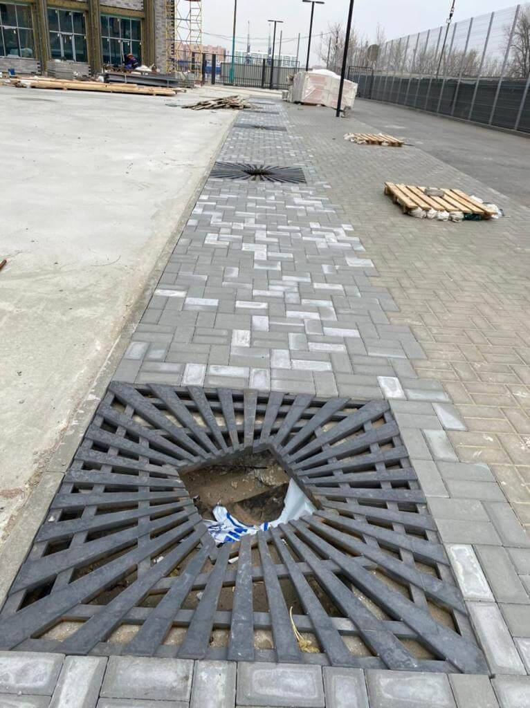 Приствольная решетка для дерева ZKING ATMOSPHERE 1.2х1.2м Черная в Копейске фото