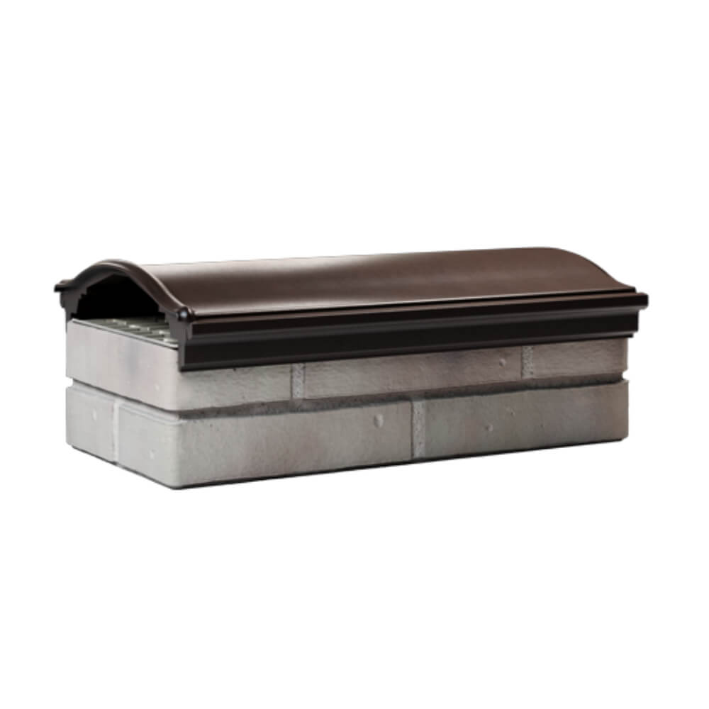 Парапет Zking Монблан Коричневый посадка на 1 кирпич (200/225/255мм) Копейск фото