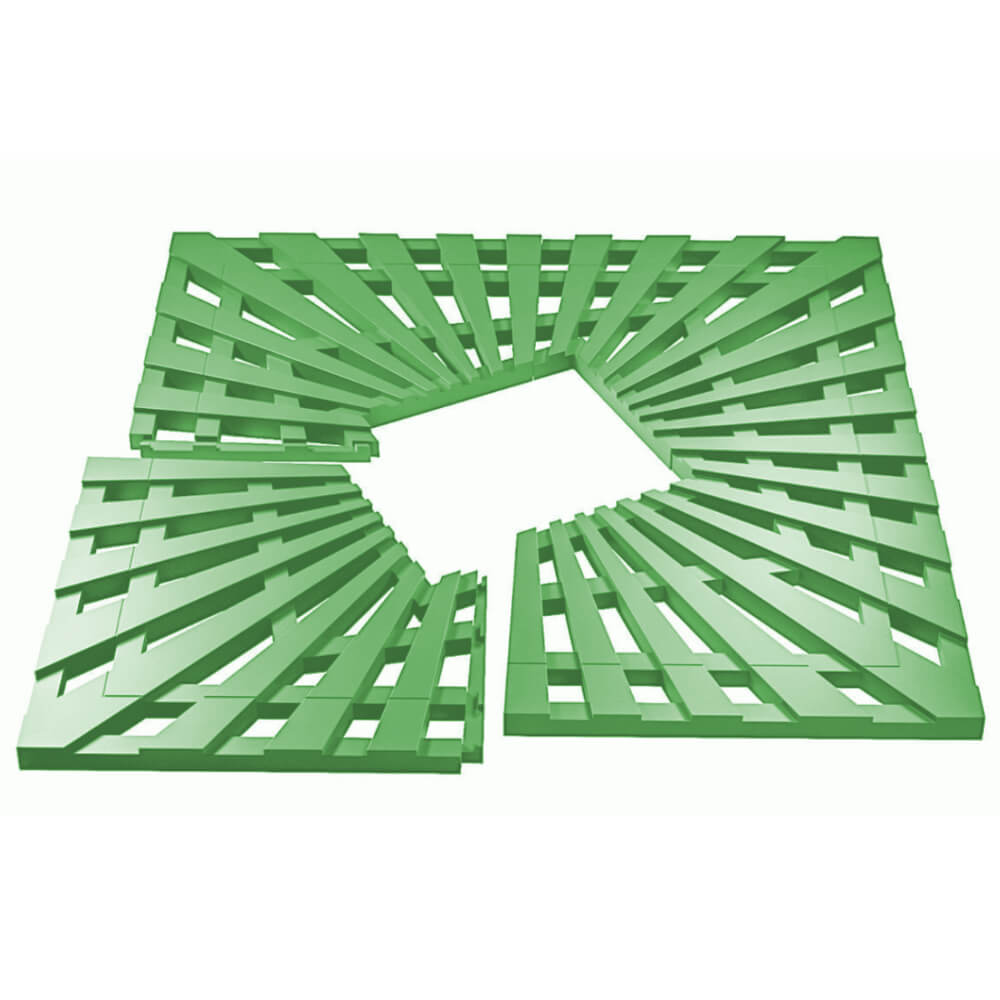 Приствольная решетка для дерева ZKING ATMOSPHERE 1.2х1.2м Зеленая в Копейске фото