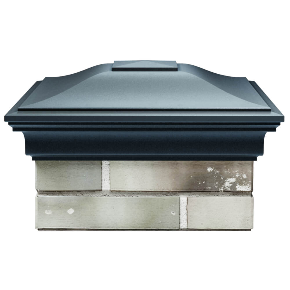 Колпак Zking Монблан Серый на столб 1.5х1.5 кирпича (385х385мм) Копейск фото