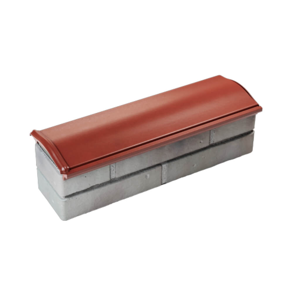 Парапет Zking Монблан Красный посадка на 0.5 кирпича (130мм) в Копейске фото