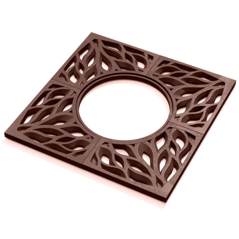 Приствольная решетка для дерева ZKING CRUST 1.2х1.2м Коричневая в Копейске фото