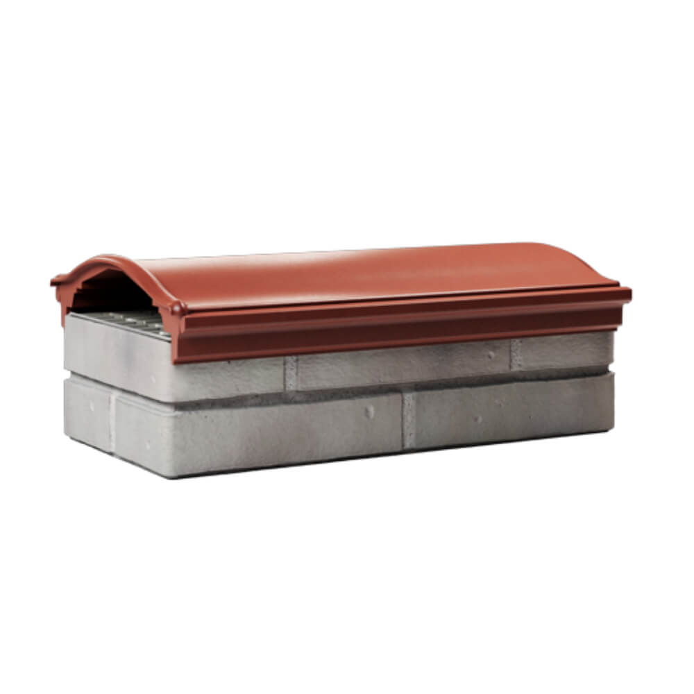 Парапет Zking Монблан Красный посадка на 1 кирпич (200/225/255мм) Копейск фото