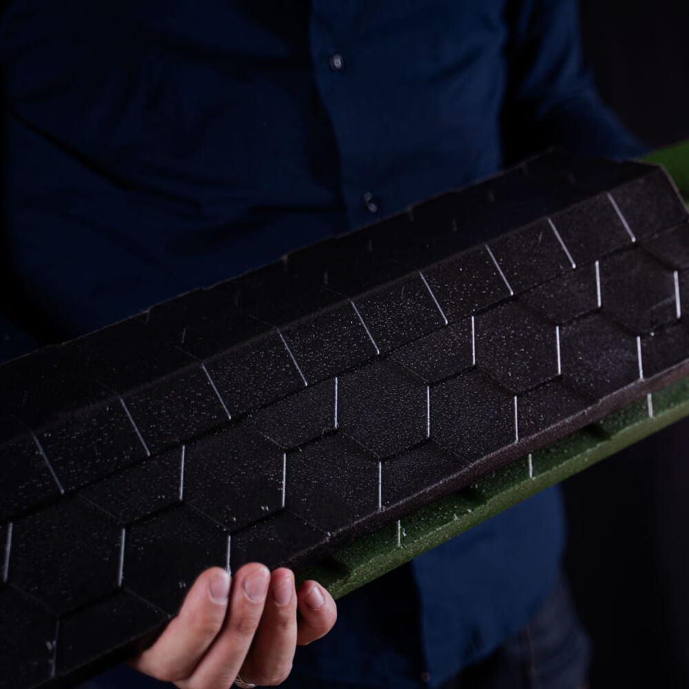 Парапет Zking Эверест Черный с посадкой на 1 кирпич (200/225/255мм) в Копейске фото