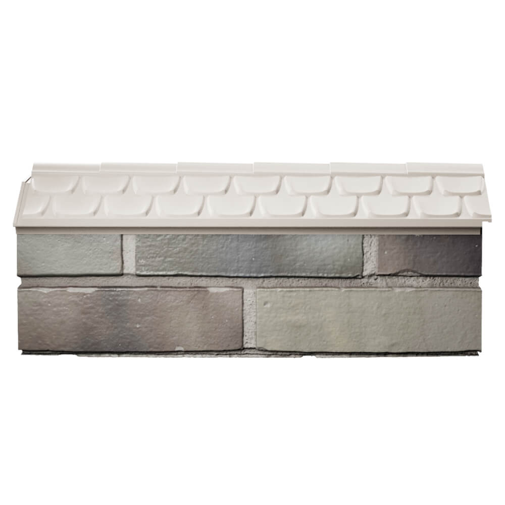 Парапет Zking Эльбрус Бежевый с посадкой на 0.5 кирпича (130мм) в Копейске фото