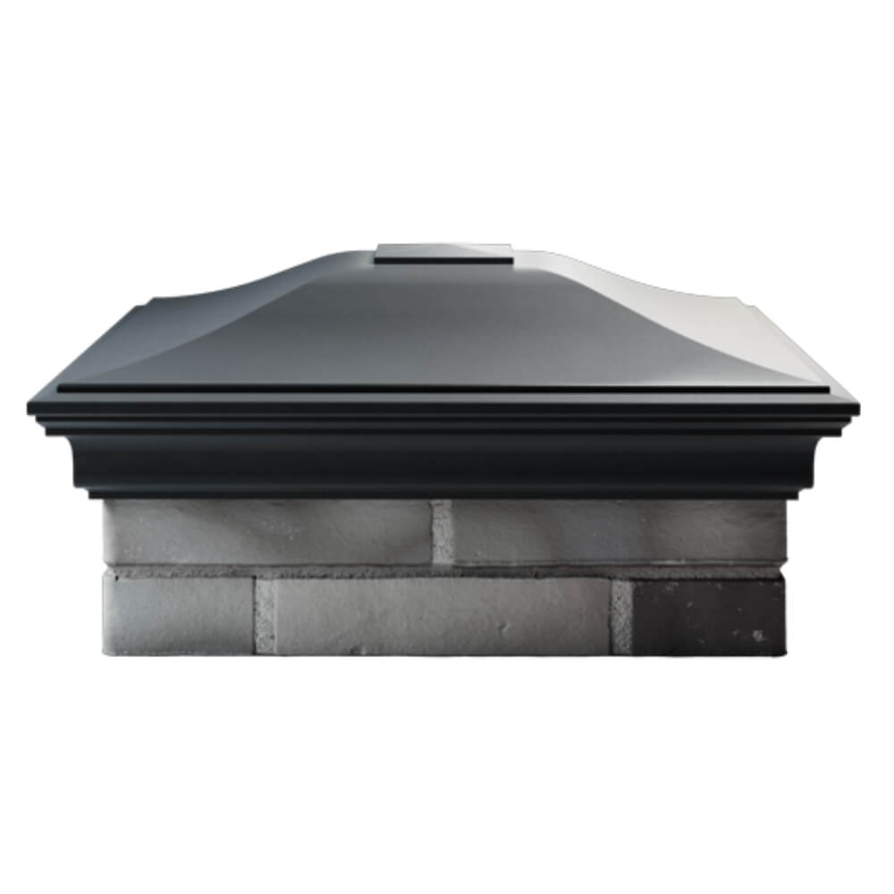 Колпак Zking Монблан Серый на столб 2х2 кирпича (515х515мм) в Копейске фото