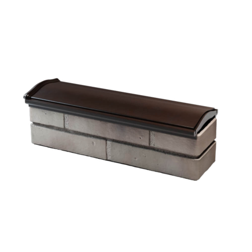 Парапет Zking Монблан Коричневый посадка на 0.5 кирпича (130мм) в Копейске фото