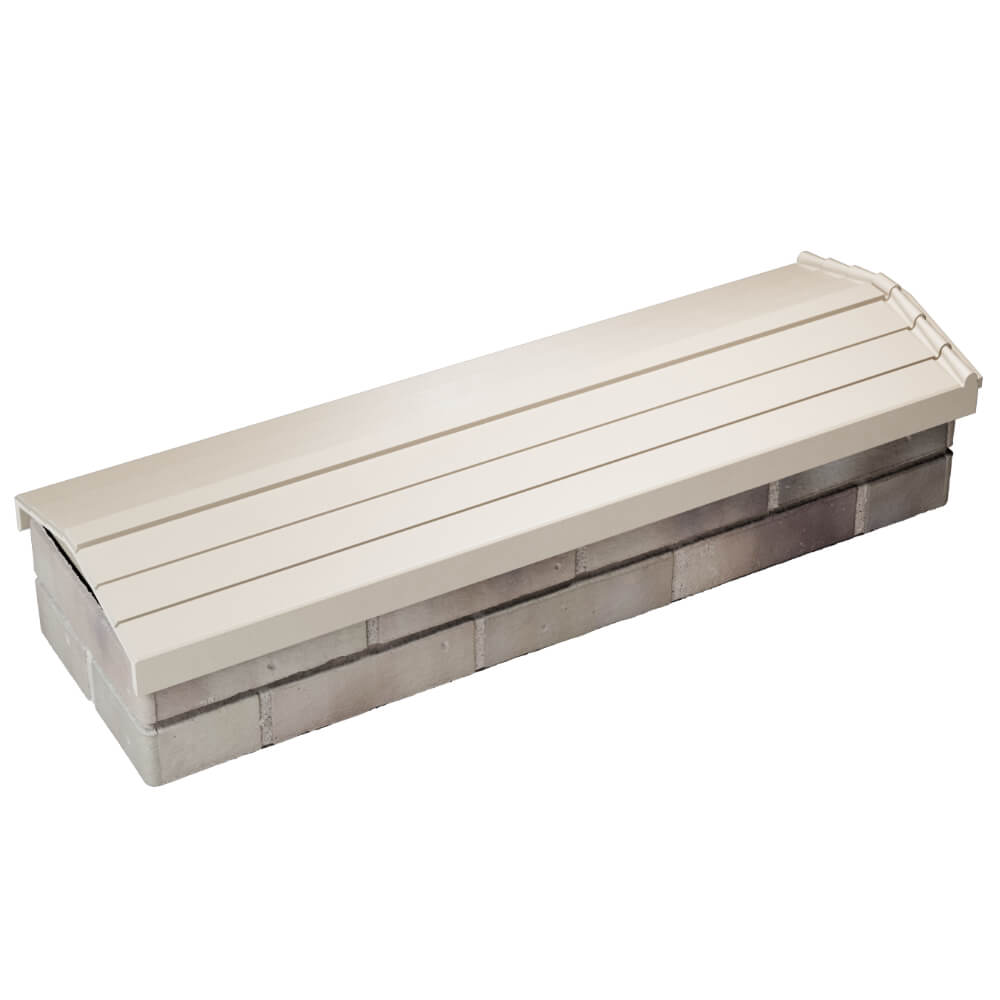 Парапет Zking Бона ХайТек Бежевый посадка на 0.5 кирпича (130мм) в Копейске фото