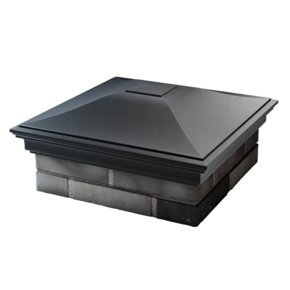 Колпак Zking Монблан Серый на столб 2х2 кирпича (515х515мм) в Копейске фото