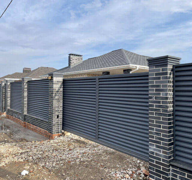 Колпак Zking Бона ХайТек Серый на столб 1.5х1.5 кирпича (385х385мм) в Копейске фото