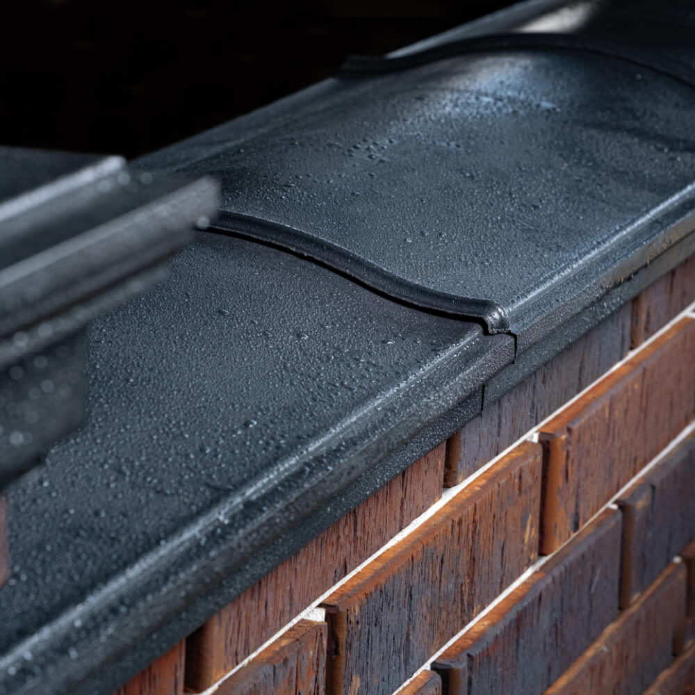 Парапет Zking Монблан Черный посадка на 0.5 кирпича (130мм) в Копейске фото