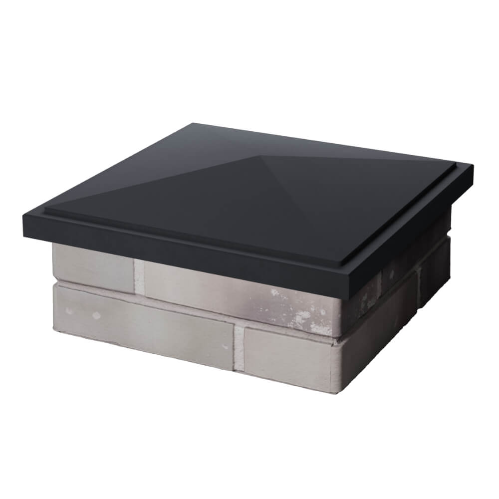 Колпак Zking БонаМоно Серый на столб 1.5х1.5 кирпича (385х385, 400х400мм) в Копейске фото