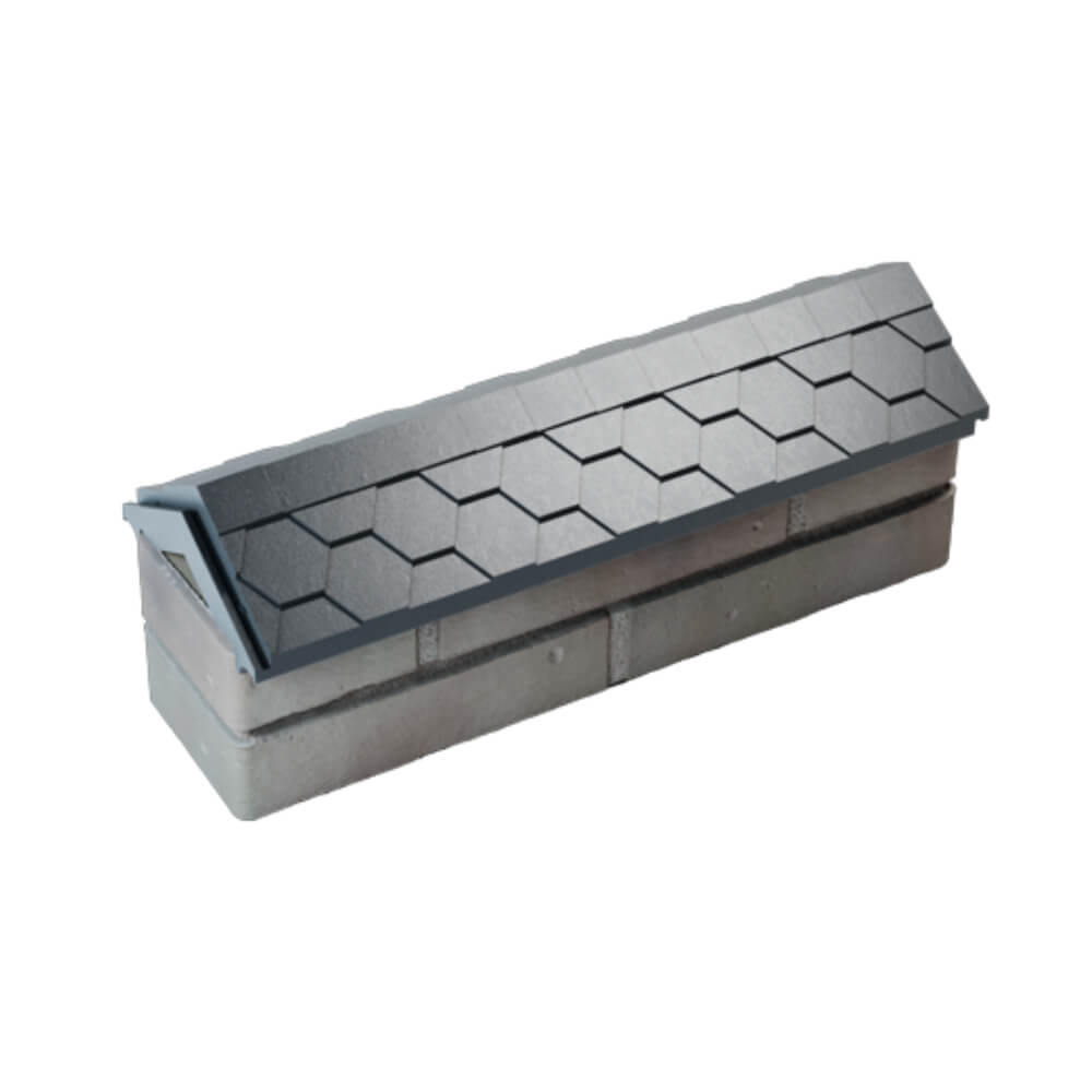 Парапет Zking Эверест Серый с посадкой на 0.5 кирпича (130мм) в Копейске фото